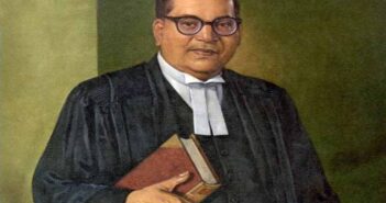 Dr BR Ambedkar.