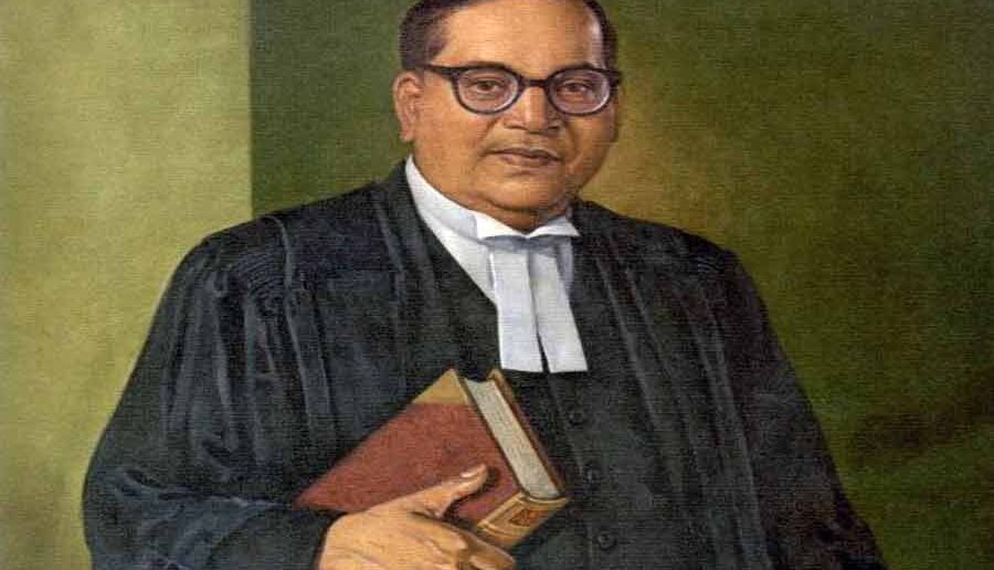 Dr BR Ambedkar.