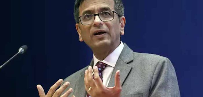 DY Chandrachud, Former CJI.