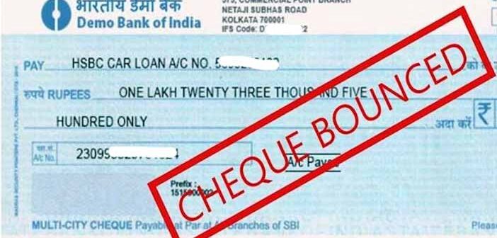 Cheque Bounce Cases.
