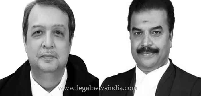Justice JB Pardiwala (L), R. Mahadevan.