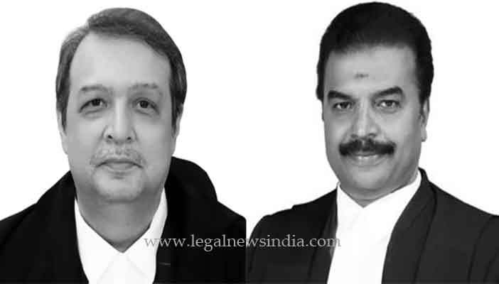 Justice JB Pardiwala (L), R. Mahadevan.