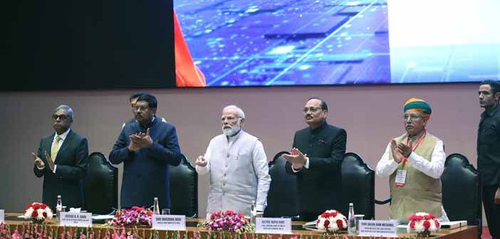 Prime Minister Narendra Modi at NLSA Conference.