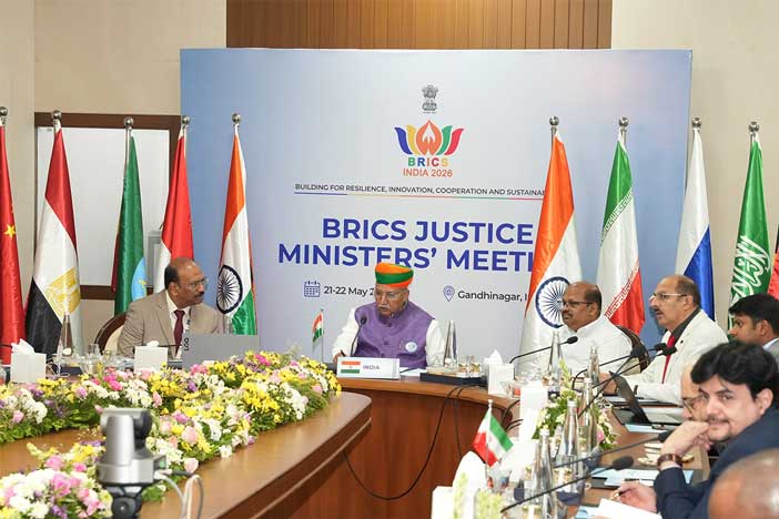 BRICS Justice Ministers meeting, Gujarat, India.